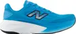 New Balance Fresh Foam X More v6 herreløpesko i blått og hvitt sett fra siden