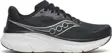 Saucony Guide 19 løpesko for herre i svart med sølvfarget logo og hvit såle