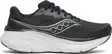 Saucony Guide 19 stabilitetssko for dame i svart med sølvfarget detalj, sett fra siden